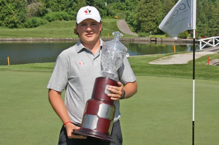 Chris Hemmerich finishes final round eight-under to win 2014 Investors Group Ontario Men's Amateur Championship Chris H