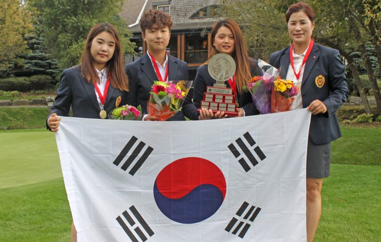 Hye-Jin Choi crowned World Junior Girls champion; Korea claims team title Championship photo