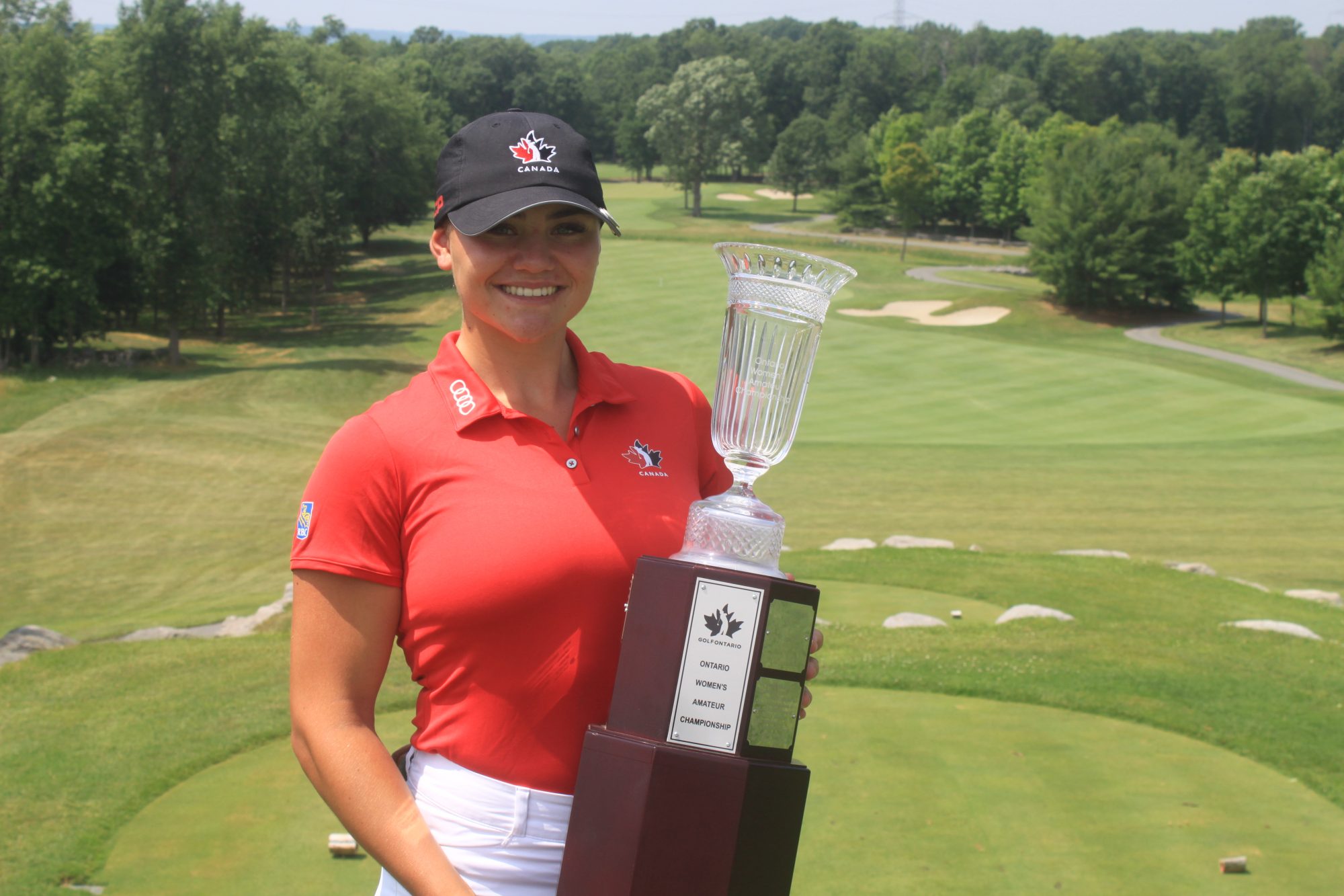 Thibault fights off a push from Zhu to claim the Ontario Women’s