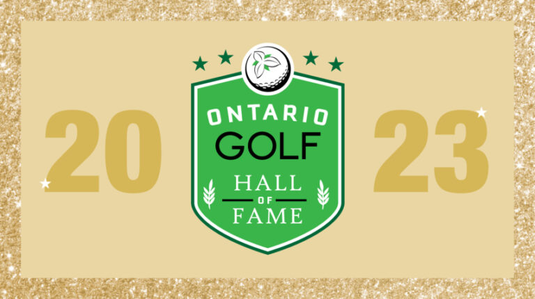 Golf Ontario Announces Hall of Fame Inductees for 2023 2023_HOF_banner