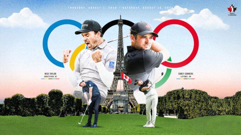 First two Canadian athletes named to Paris 2024 golf team Conners