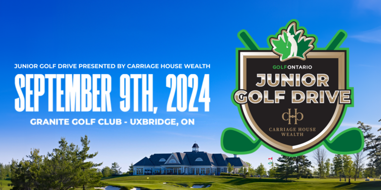 Junior Golf Drive Welcomes Carriage House Wealth as Presenting Sponsor JGD-newlogo-homepagebanner