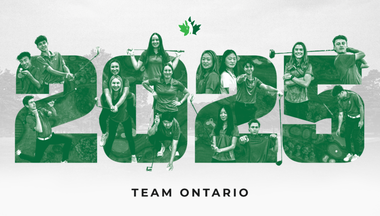 Golf Ontario Reveals the 2025 Team Ontario Roster team-ontario-2025-banner 1