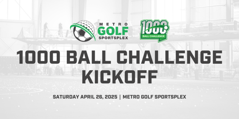 Launch the 2025 Season with Golf Ontario’s 1000 Ball Challenge Kickoff Event! 1000ball kickoff mgs banner