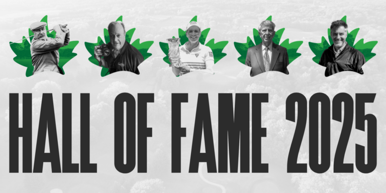 Golf Ontario Announces 2025 Ontario Golf Hall of Fame Inductees hall of fame banner