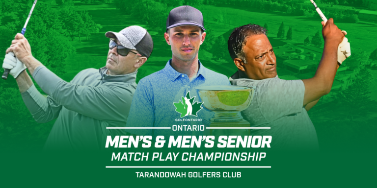 2025 Ontario Men’s & Senior Men’s Match Play Championship Tees Off at Tarandowah FB Mens Match Play