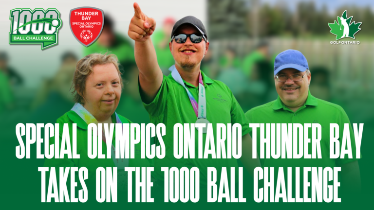 Special Olympics Ontario – Thunder Bay Takes on the 1000 Ball Challenge to Fundraise for Athletes to Fundraise for Golf Programs Thunder Bay 1000 Ball