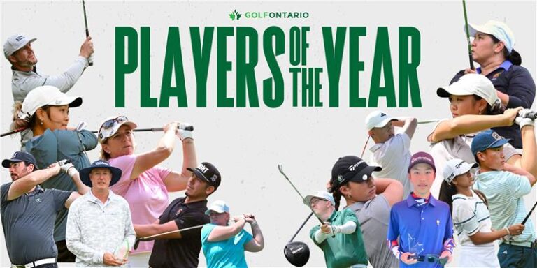 2025 Golf Ontario Players of the Year — Celebrating Ontario’s Best player of the year 2025 banner (3)