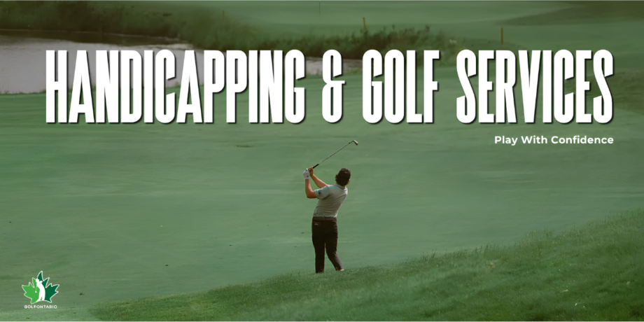 Handicapping and Golf Services

Play With Confidence